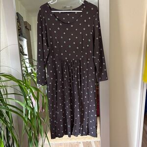 Gudrun Sjoden Black Polka Dot Dress